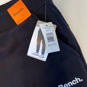 XXL Men’s Black Bench Fleece Joggers